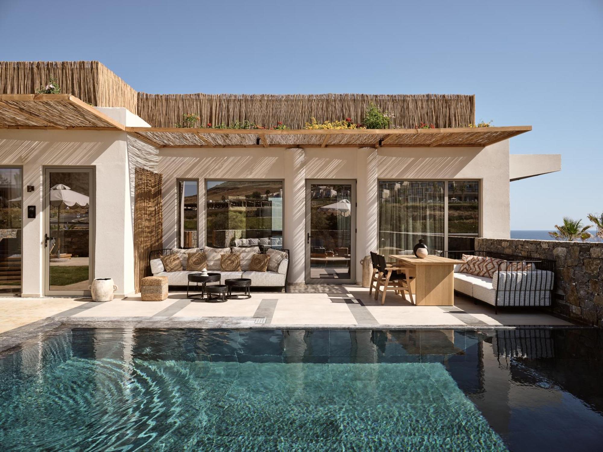 The Royal Blue A Luxury Beach Resort (Adults Only) Panormos  Ngoại thất bức ảnh