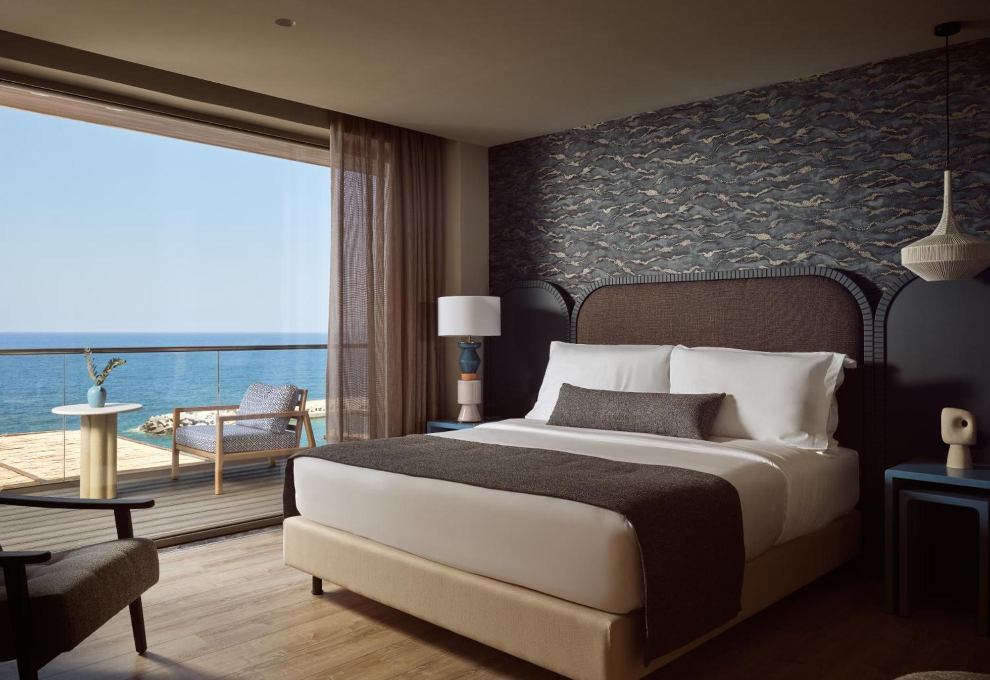 The Royal Blue A Luxury Beach Resort (Adults Only) Panormos  Ngoại thất bức ảnh