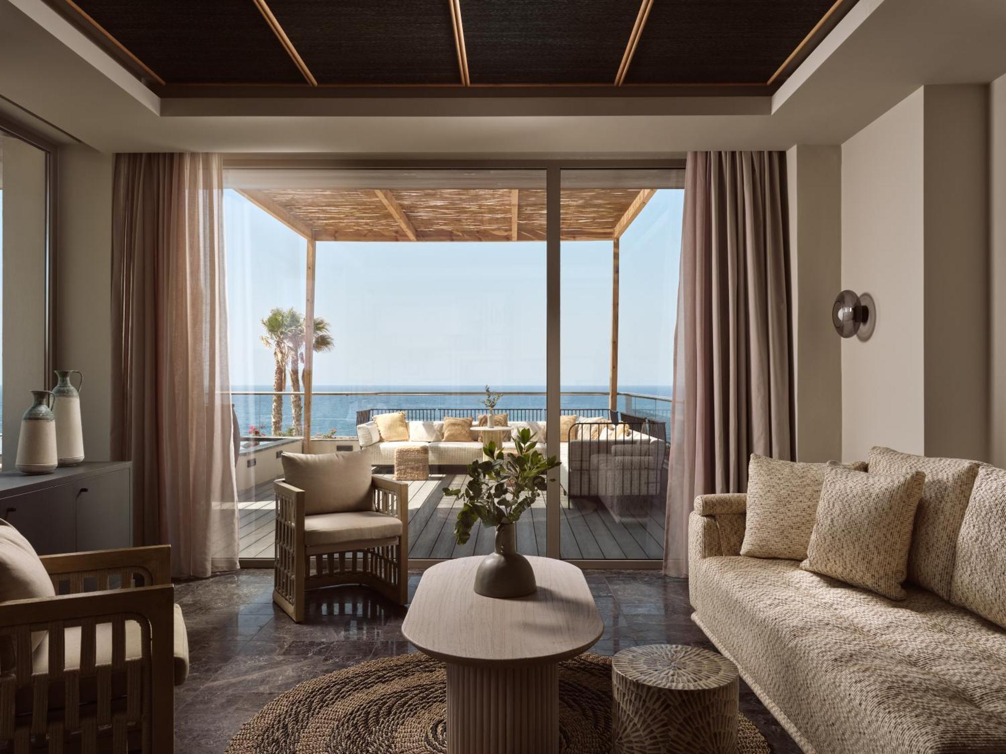 The Royal Blue A Luxury Beach Resort (Adults Only) Panormos  Ngoại thất bức ảnh