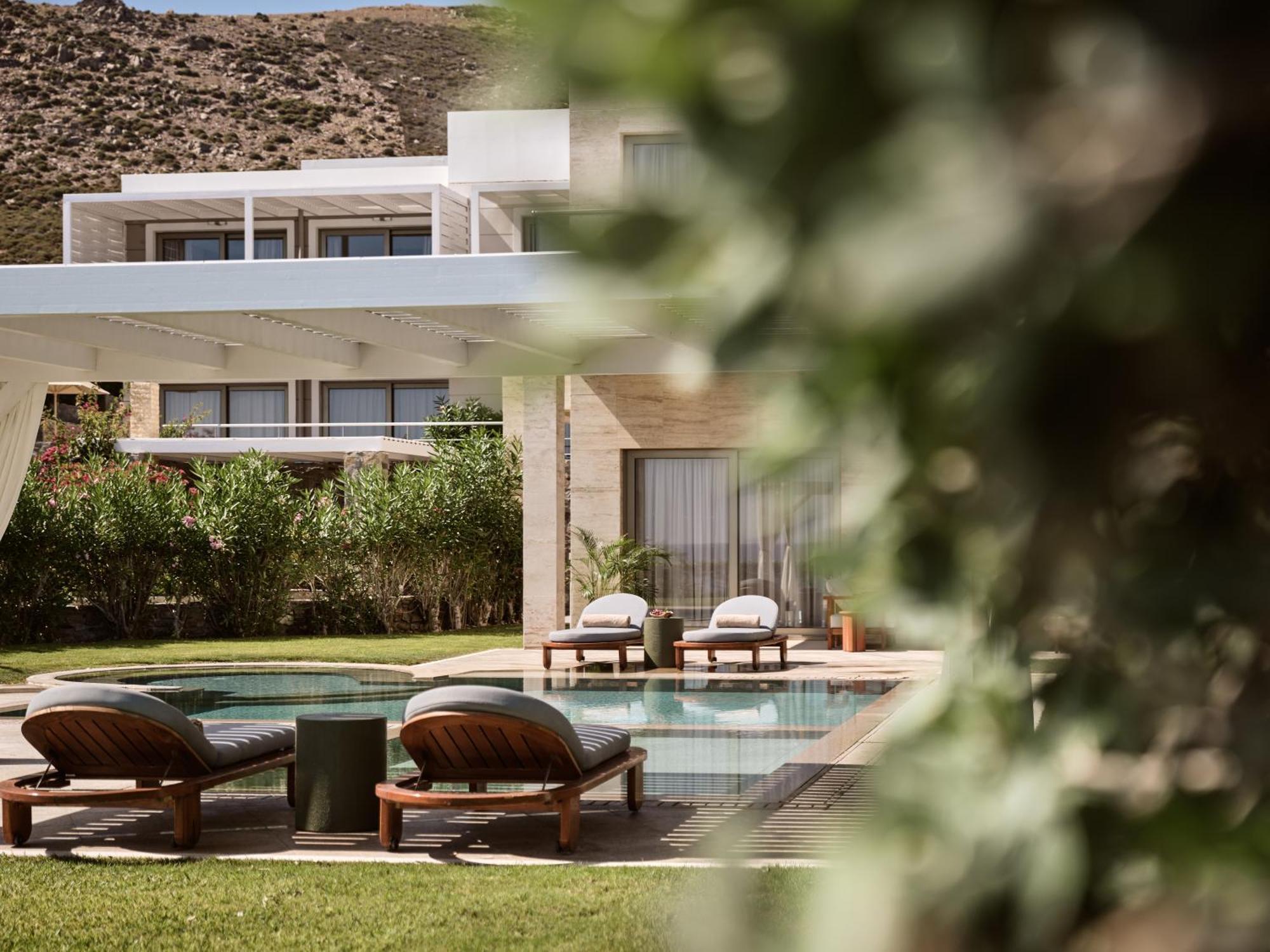 The Royal Blue A Luxury Beach Resort (Adults Only) Panormos  Ngoại thất bức ảnh